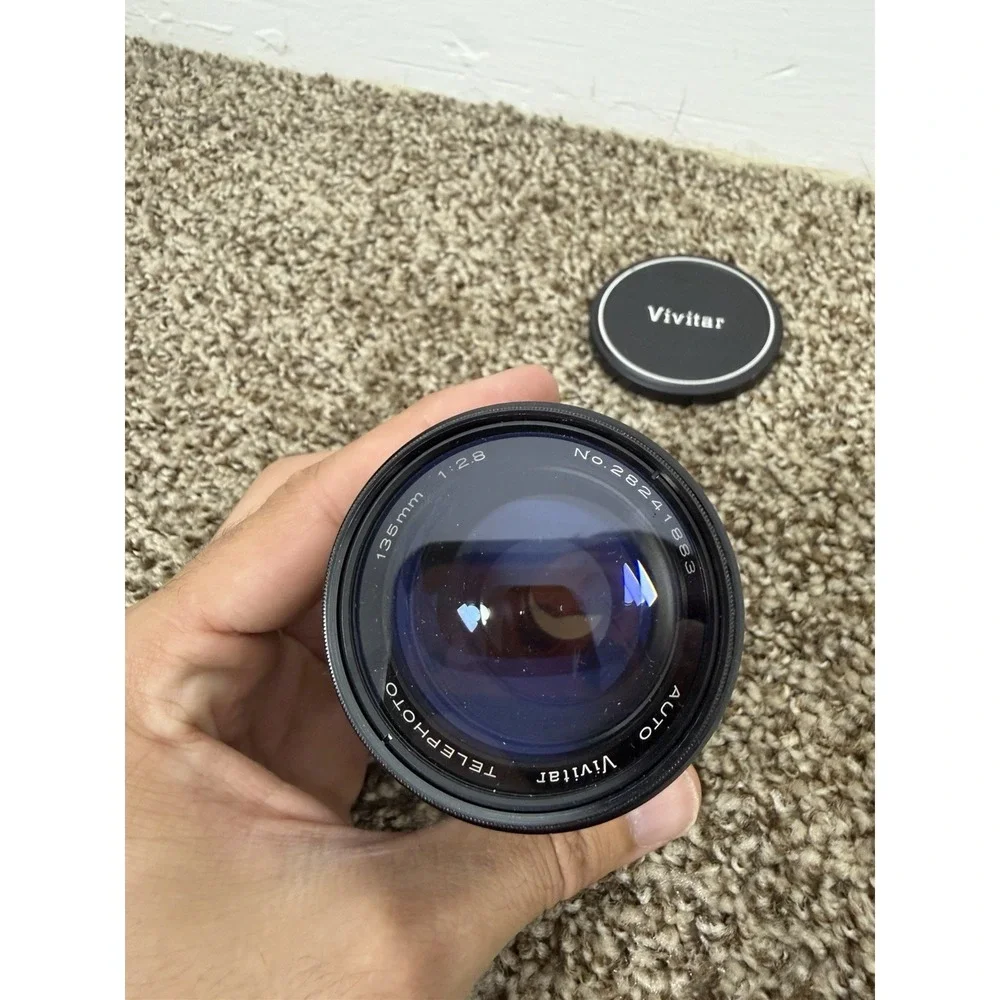 Vivitar Auto Telephoto 135mm f/2.8 Manual Focus Lens Made in Japan